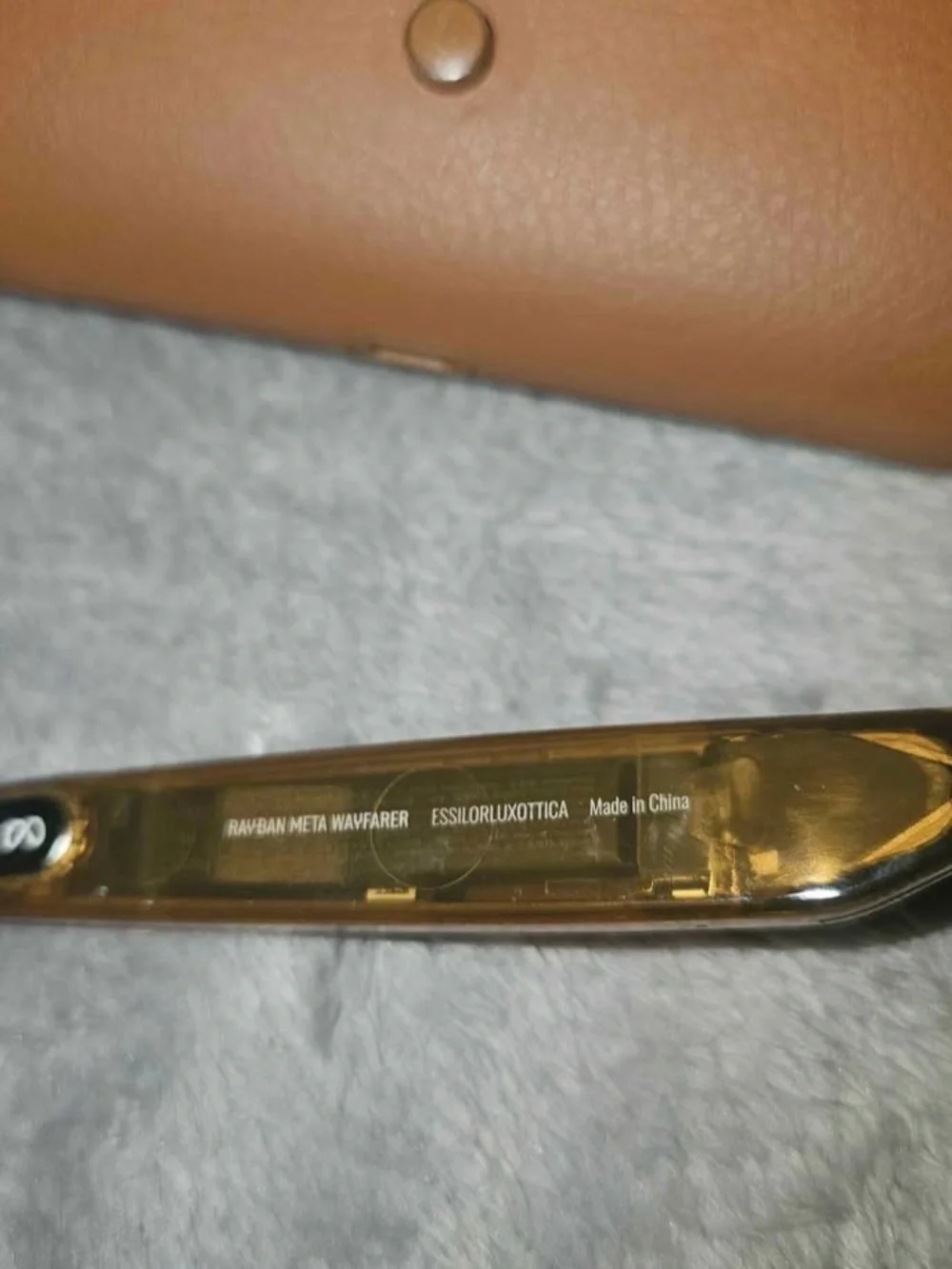 Ray-Ban Meta Transition Lenses Brown Frame EyeGlasses